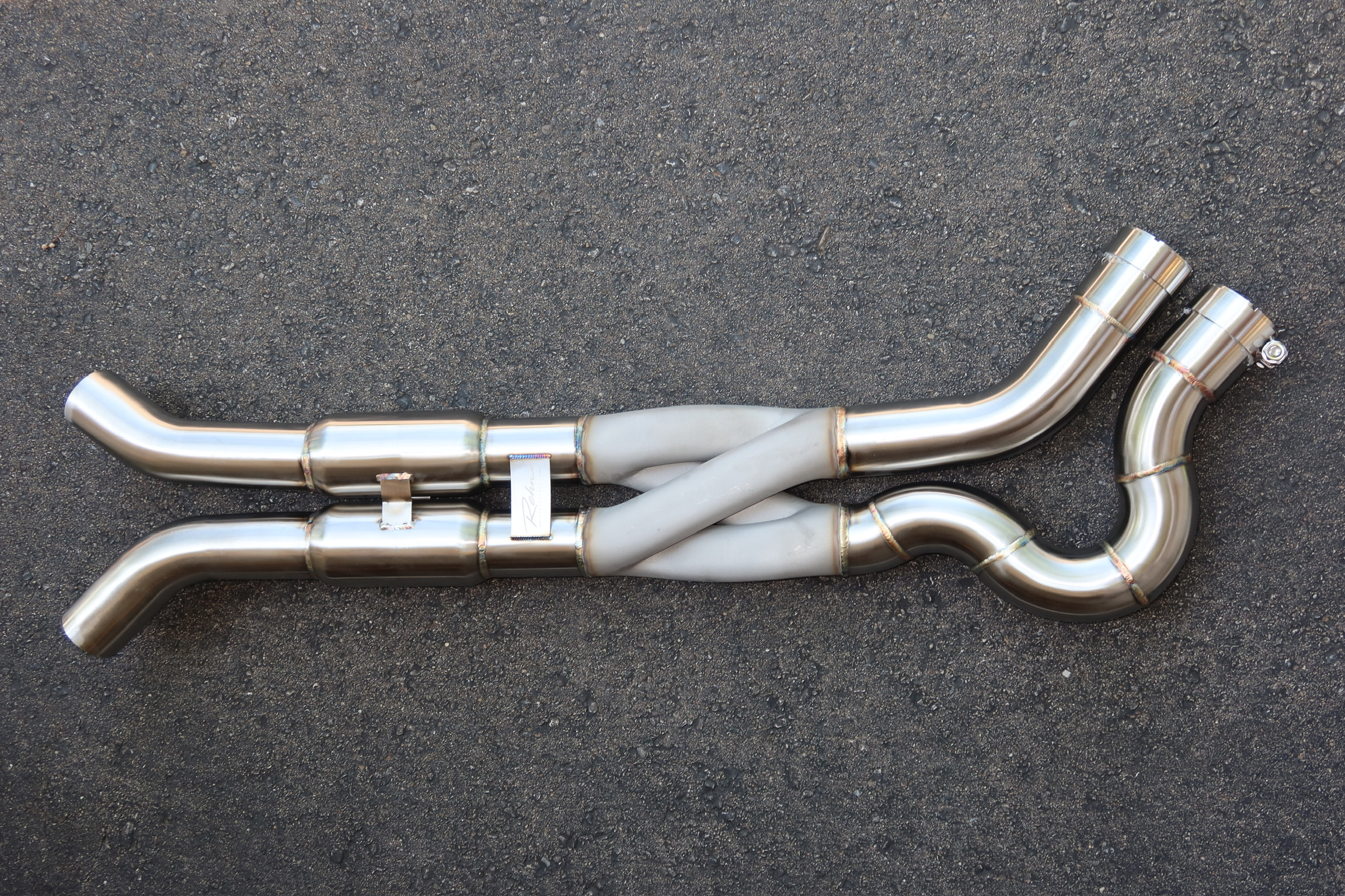 REHN BMW G87 M2 Z-Pipe (Resonated)