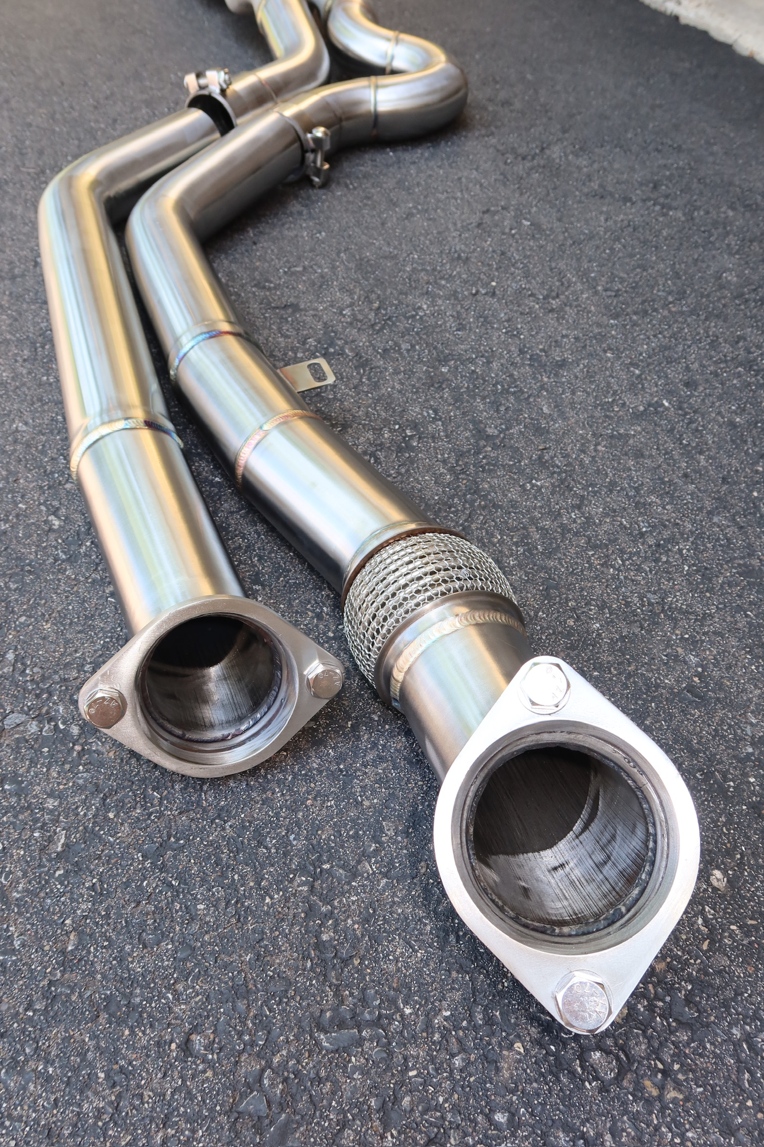 REHN BMW G87 M2 Z-Pipe (Resonated)
